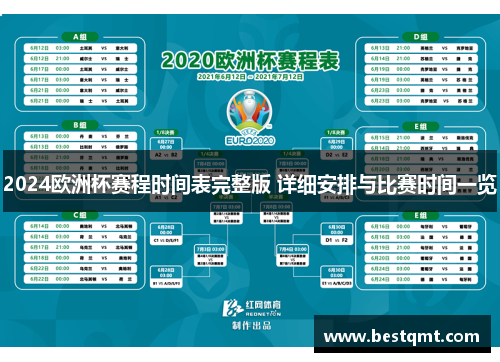 2024欧洲杯赛程时间表完整版 详细安排与比赛时间一览